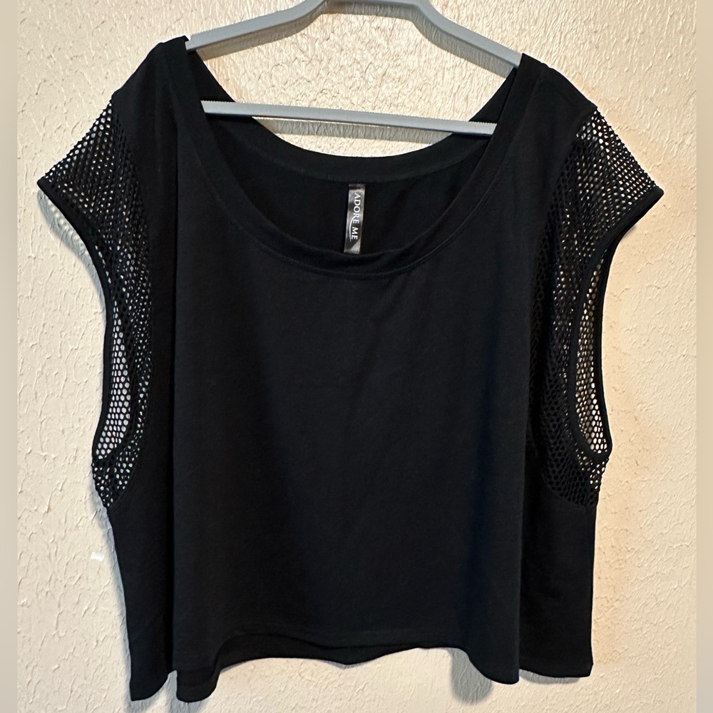 Adore Me Cropped Plus Size Top size‎ 4X Workout Gym